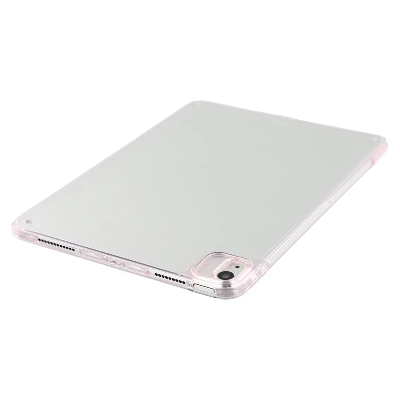 Tablet Case For iPad Air 11 (2025) / (2024) / Air (2022) / (2020) / Pro 11 (2022) TPU + Acrylic Shockproof Cover with Lens Frames - Pink