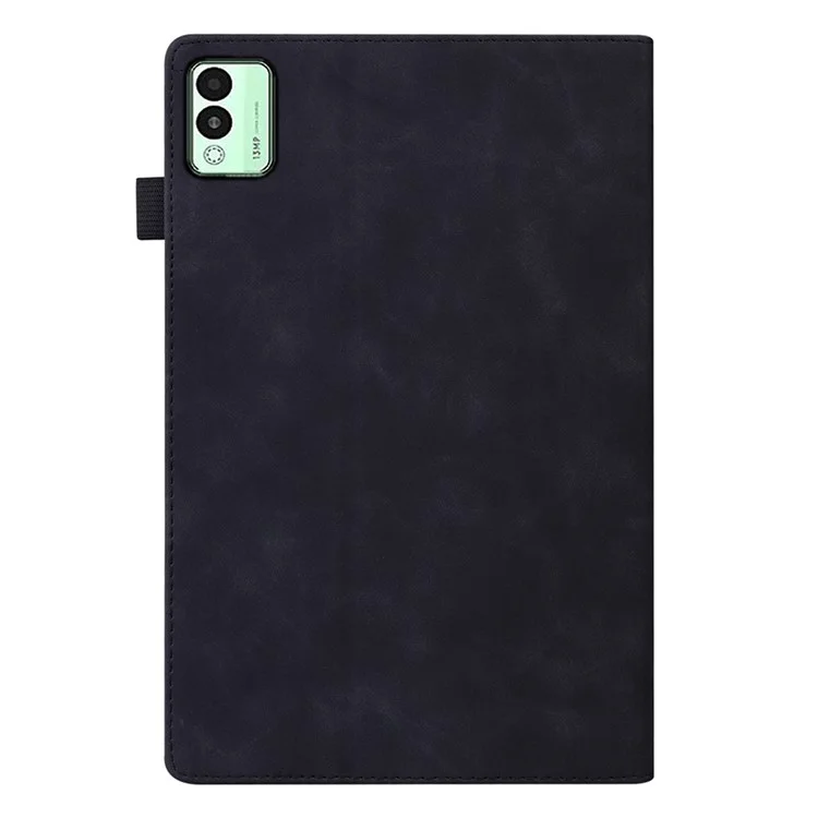 For TECNO Megapad 11 Case PU Leather Protective Folio Tablet Cover with Card Holder - Black