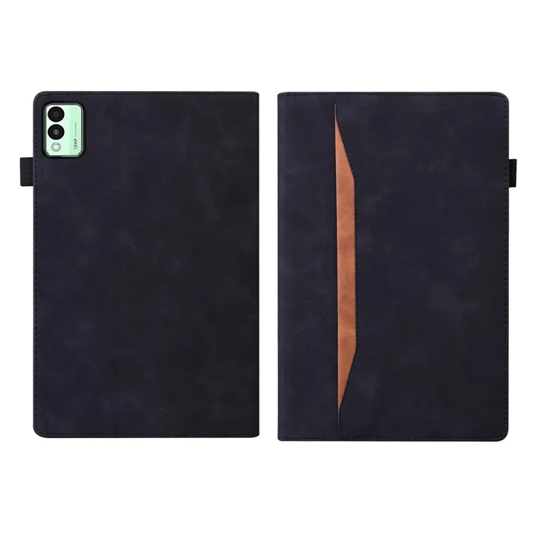 For TECNO Megapad 11 Case PU Leather Protective Folio Tablet Cover with Card Holder - Black