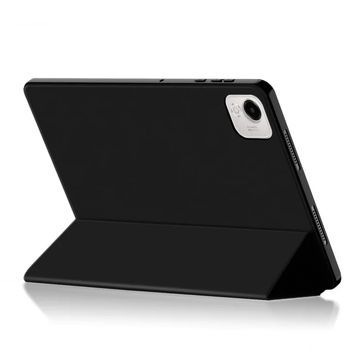 Étui pour tablette Honor Pad X9 Pro en cuir PU avec support pliant et dos en TPU - Noir