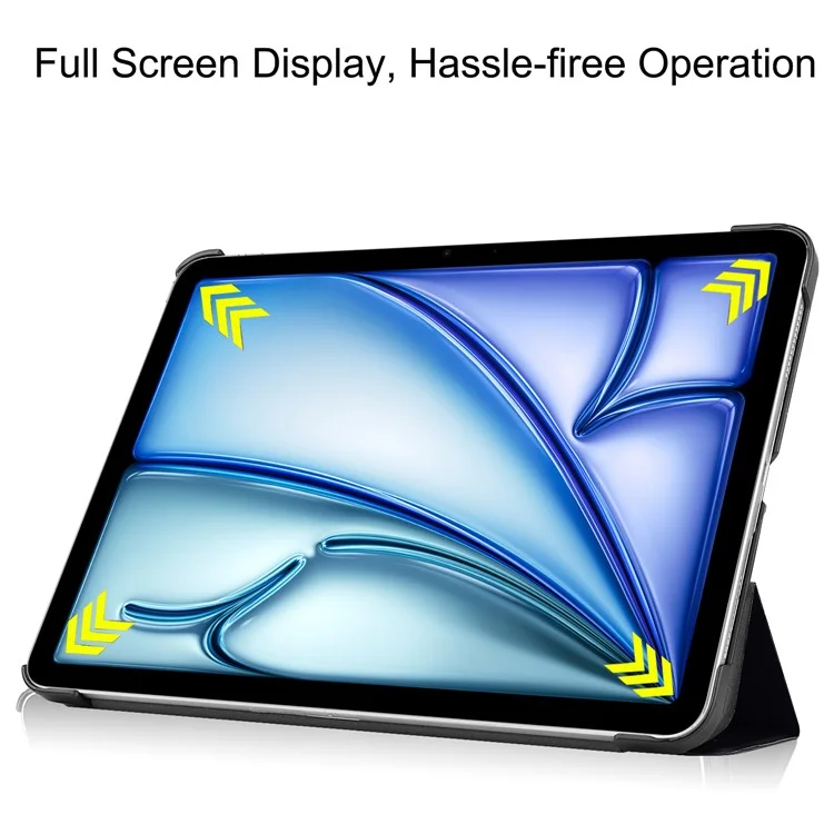 For iPad Air 13 (2025) / (2024) Case Pattern Print Leather Stand Tablet Cover - Don't Touch Me