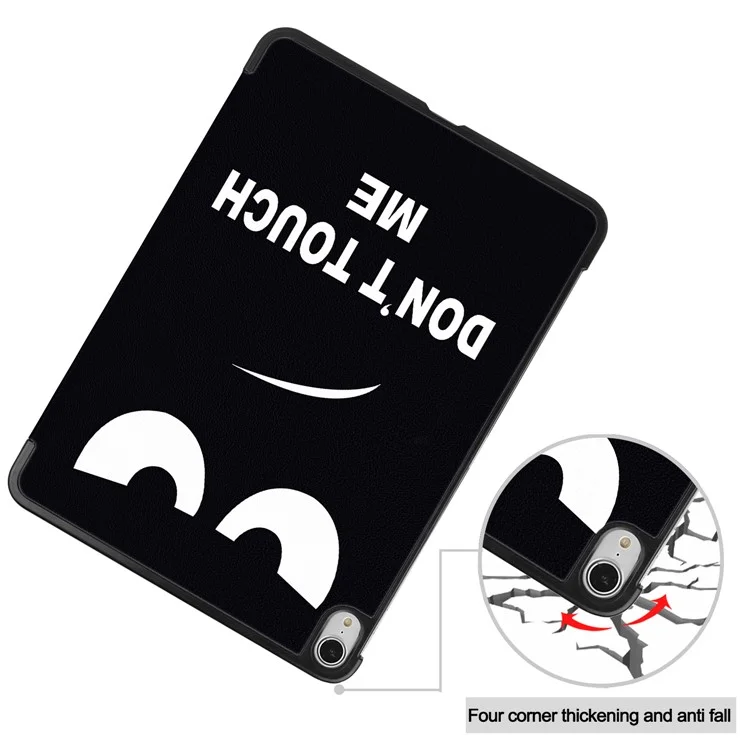 For iPad Air 13 (2025) / (2024) Case Pattern Print Leather Stand Tablet Cover - Don't Touch Me