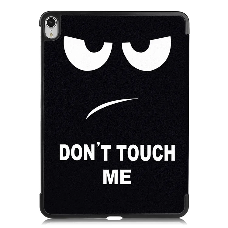 For iPad Air 13 (2025) / (2024) Case Pattern Print Leather Stand Tablet Cover - Don't Touch Me