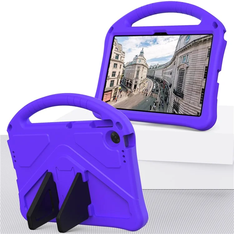Étui pour Lenovo Tab TB311FU Pro en EVA avec poignée et support Idéal pour les enfants - Violet
