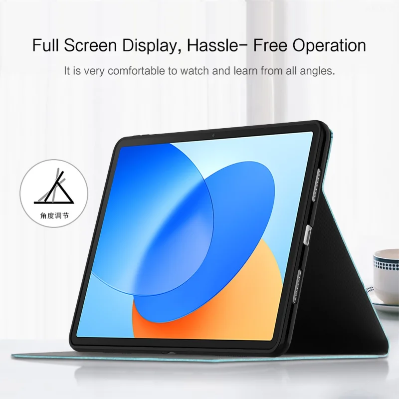 For Huawei Hi MatePad 11.5 2024 Case Deer Pattern PU Leather TPU Back Stand Tablet Cover - Green