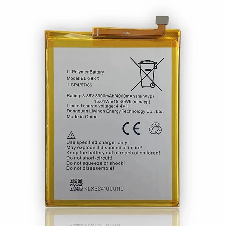 For Infinix Hot 7 / 7 Pro 3.85V 3900mAh Li-Polymer Battery Assembly Part (Without Logo) (Encode: BL-39KX)