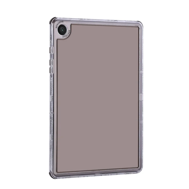 For Samsung Galaxy Tab A9 Clear Case 3 in 1 PC + TPU Shockproof Tablet Cover - Black