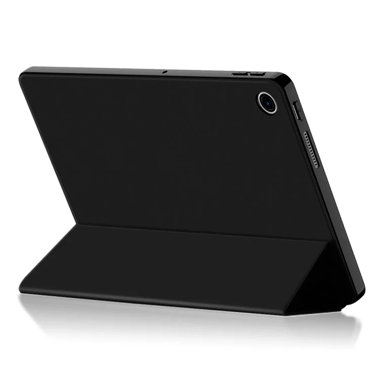 Funda para Lenovo Tab 10,1 (2025) de Cuero Sintético con Soporte Tríptico y Reverso de TPU