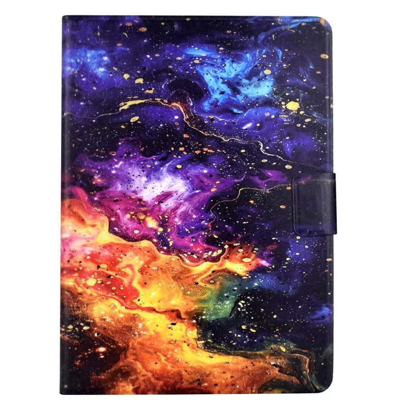 Stand Case for iPad 10.2 (2020) / (2019) / Air 10.5 inch (2019) Pattern Printing Tablet Leather Cover with Auto Wake / Sleep - Nebula