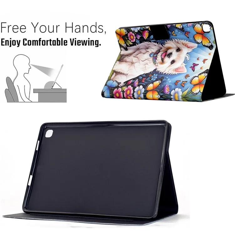 Чехол-подставка для Samsung Galaxy Tab S6 Lite (2024) / (2022) / (2020) (SM-P610 / 615) с рисунком - Собака