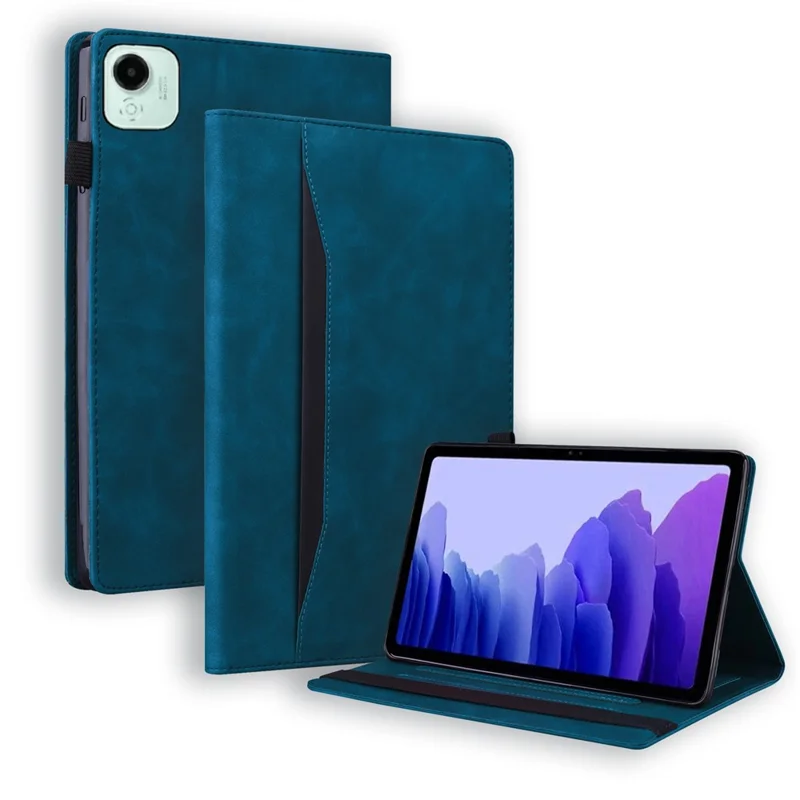 Étui pour For Honor Pad X9a / X9 Pro en cuir PU protection rabat avec porte-cartes - Bleu