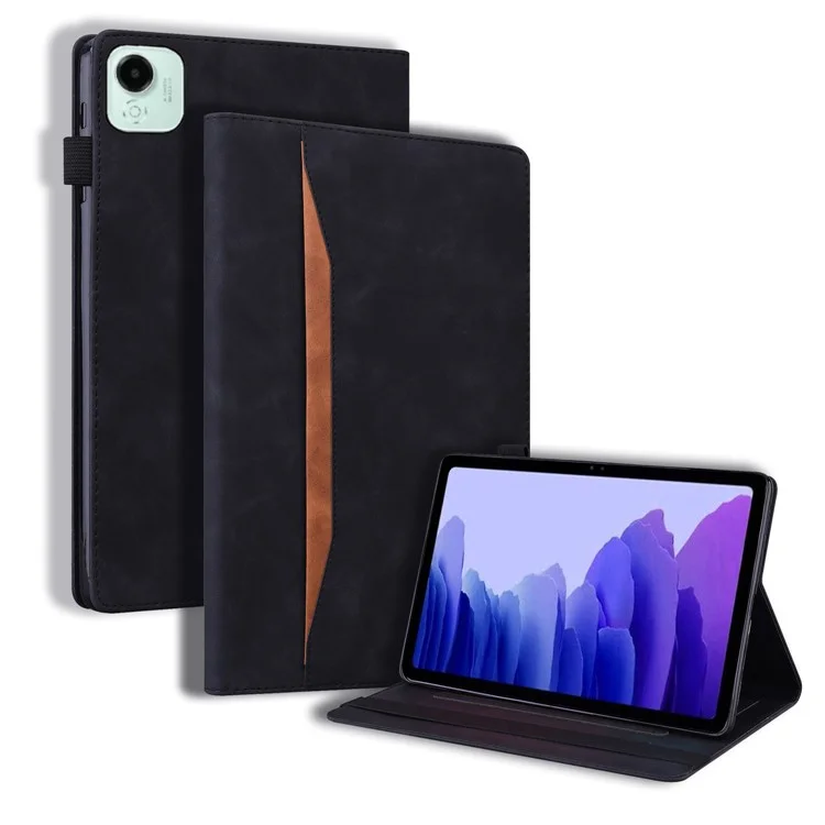 For Honor Pad X9a  /  X9 Pro Case PU Leather Protective Folio Tablet Cover with Card Holder - Black