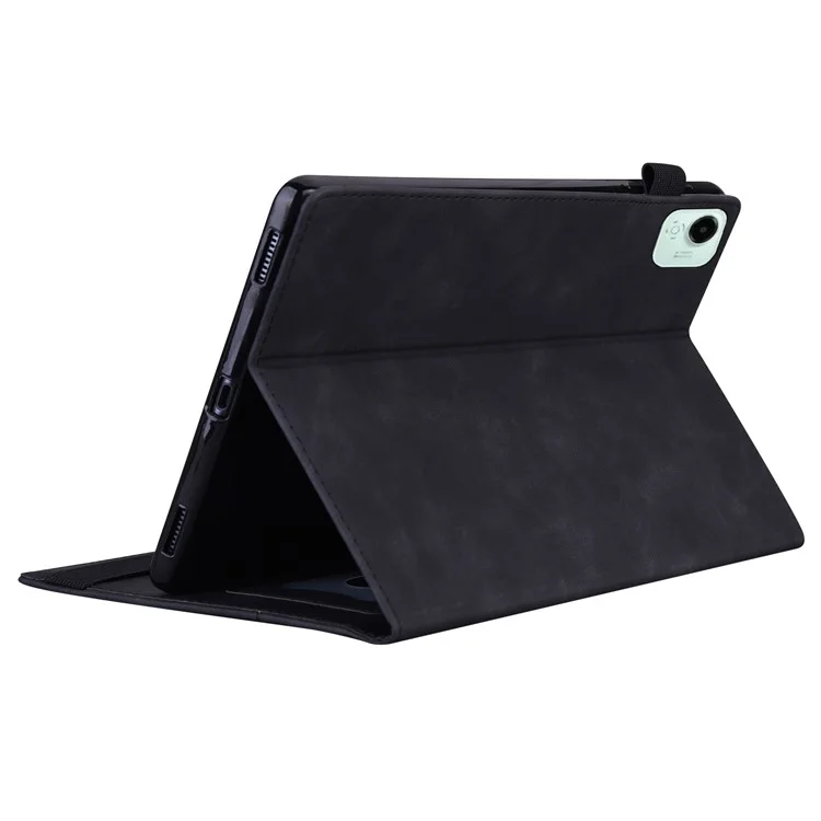 For Honor Pad X9a  /  X9 Pro Case PU Leather Protective Folio Tablet Cover with Card Holder - Black