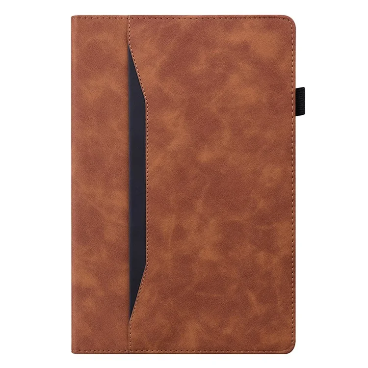 For Honor Pad X9a  /  X9 Pro Case PU Leather Protective Folio Tablet Cover with Card Holder - Brown