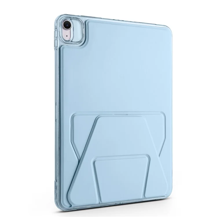 Funda para Tablet iPad Air 11 (2025) / (2024) / Air (2022) / (2020) / Pro 11 (2022) / (2020) / (2018) de TPU y Cuero con Soporte - Azul