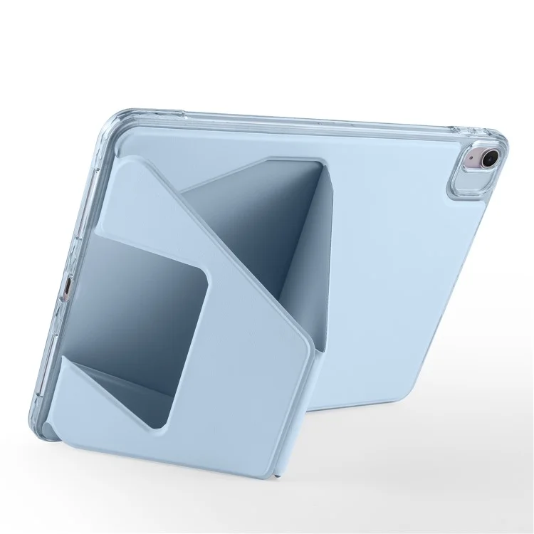 Funda para Tablet iPad Air 11 (2025) / (2024) / Air (2022) / (2020) / Pro 11 (2022) / (2020) / (2018) de TPU y Cuero con Soporte - Azul