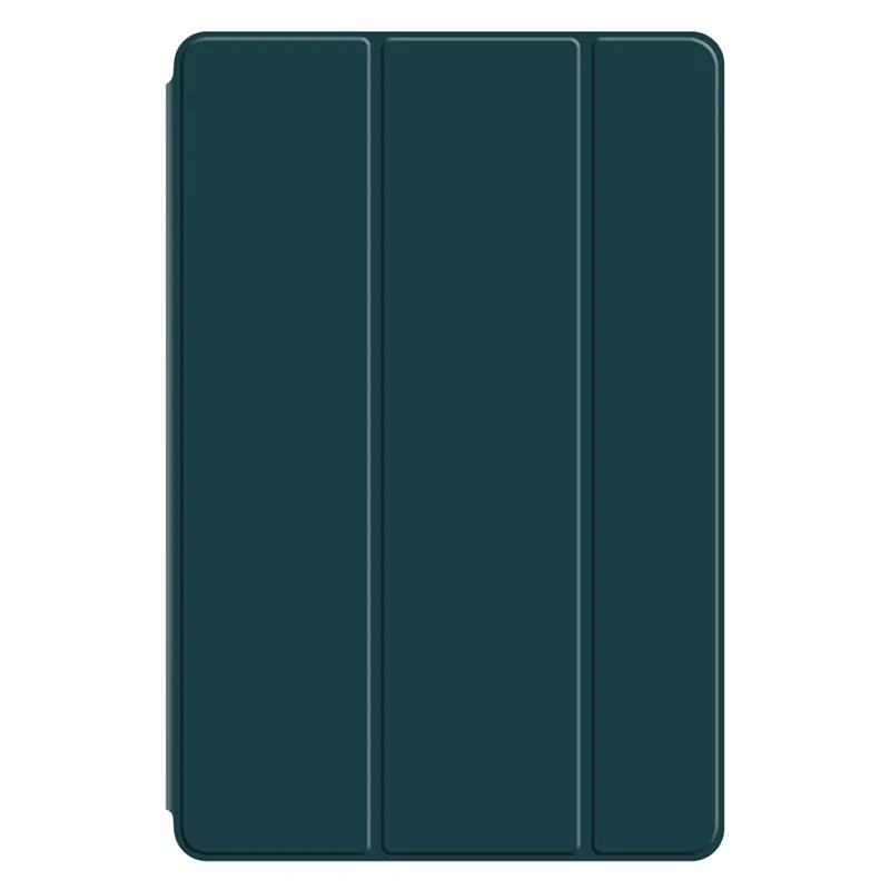 For Lenovo Idea Tab Pro / Xiaoxin Pad Pro 12.7 (2025) Case PU Leather TPU Back Trifold Stand Tablet Cover - Green
