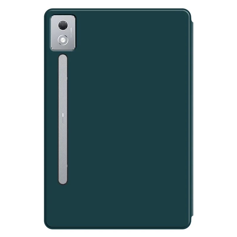 For Lenovo Idea Tab Pro / Xiaoxin Pad Pro 12.7 (2025) Case PU Leather TPU Back Trifold Stand Tablet Cover - Green