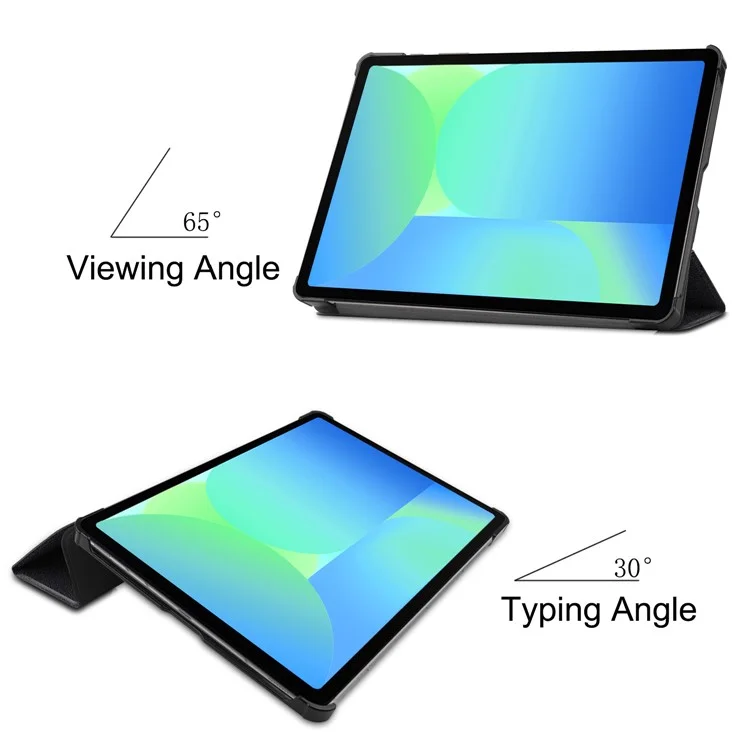 Cover per Samsung Galaxy Tab S10 FE con Stampa a Fantasia, Supporto in Pelle - Non Toccarmi