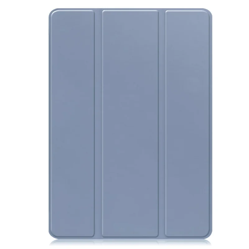 For Samsung Galaxy Tab S10 Lite / S10 FE / S9 FE Stand Case Shock-Absorbent Leather Tablet Cover with Pen Slot - Purple