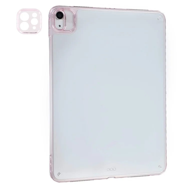 Funda para Tablet para iPad Air 13 (2025) / (2024) / Pro 12.9 (2022) / (2021) / (2020) de TPU Flexible + Acrílico Antigolpes - Rosa