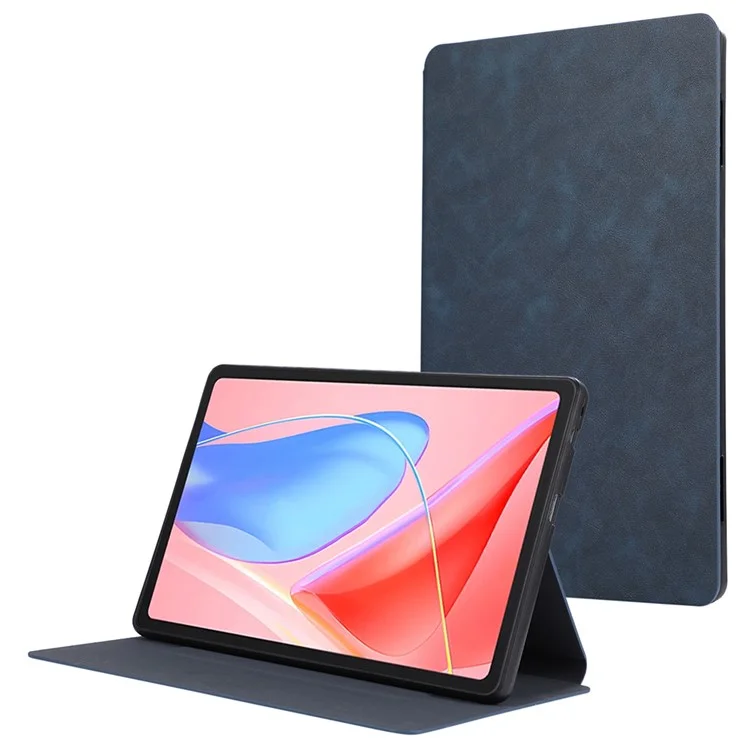 For Lenovo Tab 10.1 (2025) TB-311XU  /  Tab TB311FU Shockproof Case PU Leather Tablet Cover with Stand - Blue