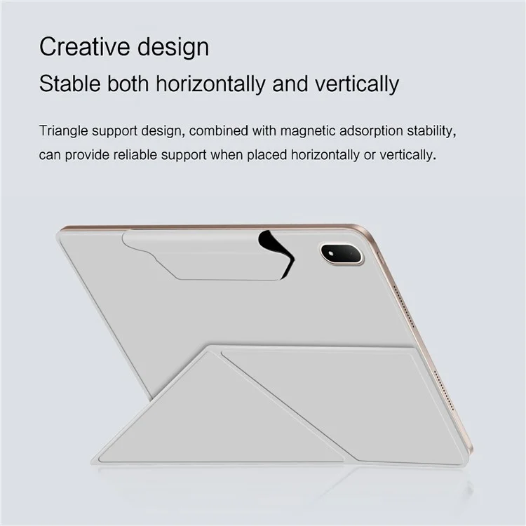 Funda Protectora OPPO Pad 4 Pro de 13,2 Pulgadas con Cierre Magnético Transformable de PU+PC para Tablet