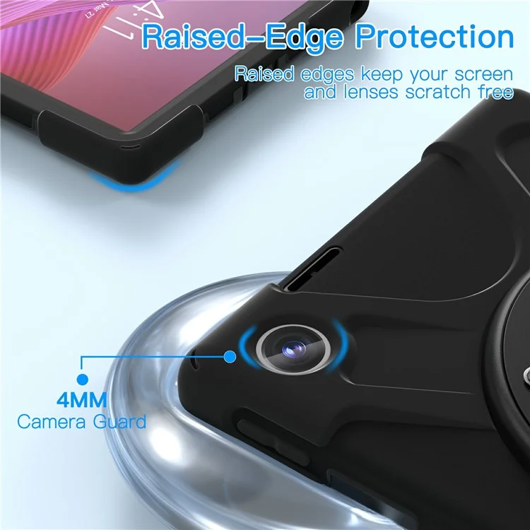 Funda con Soporte para Lenovo Tab 10.1 (2025) TB311XU de PC + Silicona