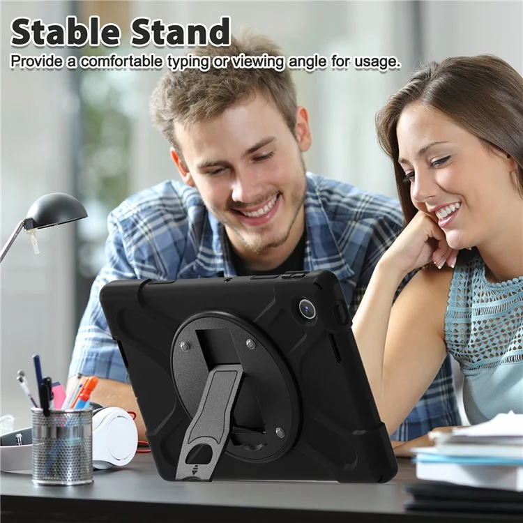 Funda con Soporte para Lenovo Tab 10.1 (2025) TB311XU de PC + Silicona