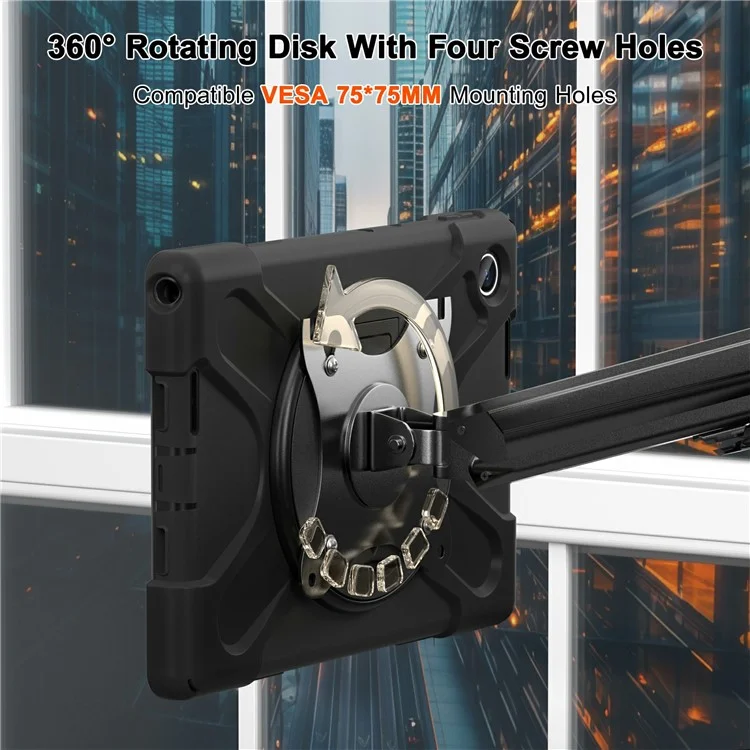 Funda con Soporte para Lenovo Tab 10.1 (2025) TB311XU de PC + Silicona