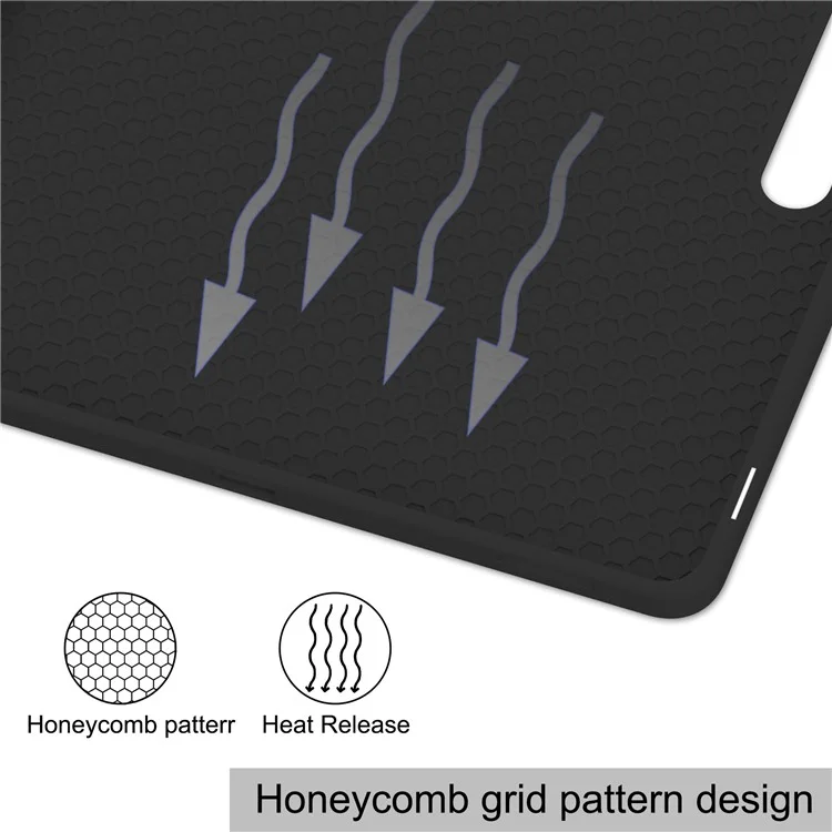 Pour Samsung Galaxy Tab S10 FE+ Étui à Rabat Support Couleur Unie Housse de Tablette en Cuir avec Emplacement pour Stylo - Noir