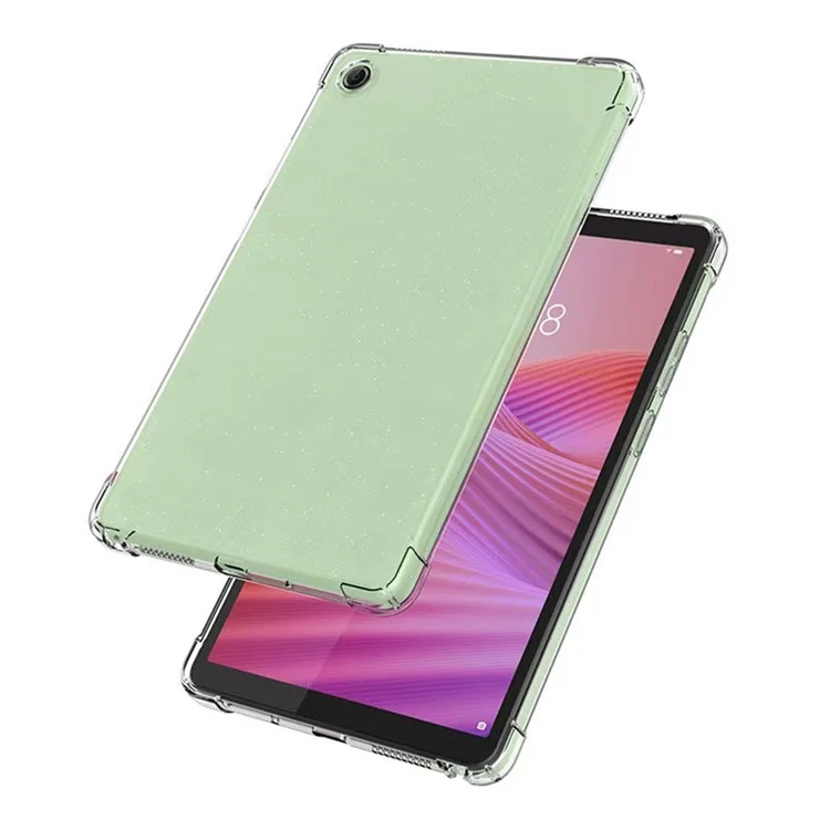 Cover per Lenovo Tab K9 Custodia Antiurto a Quattro Angoli Trasparente in TPU