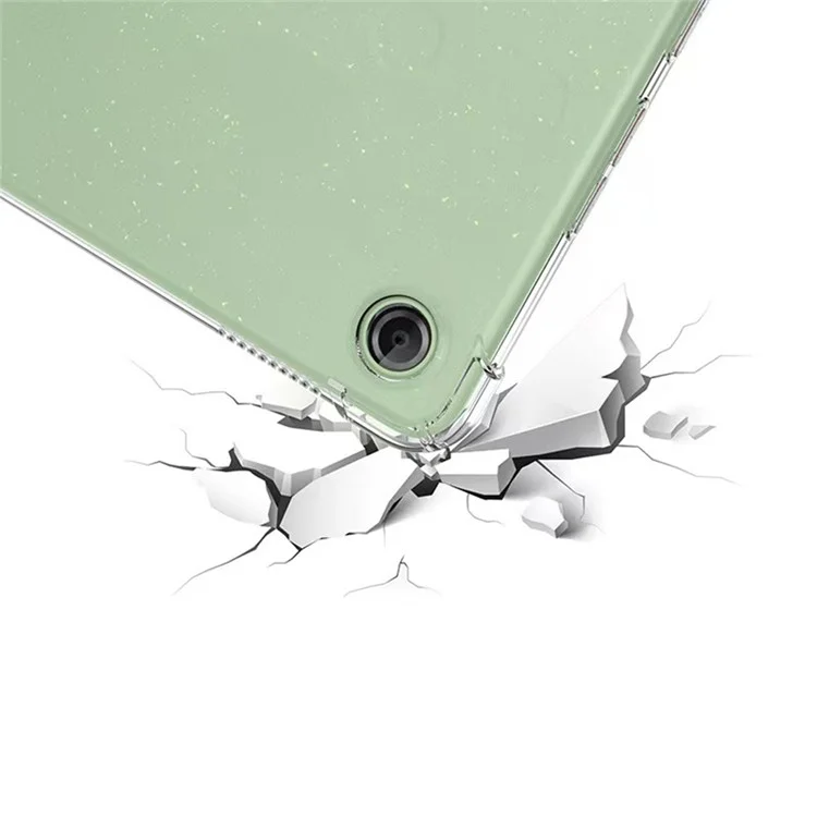 Cover per Lenovo Tab K9 Custodia Antiurto a Quattro Angoli Trasparente in TPU