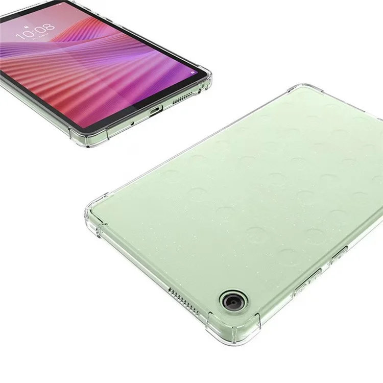Cover per Lenovo Tab K9 Custodia Antiurto a Quattro Angoli Trasparente in TPU