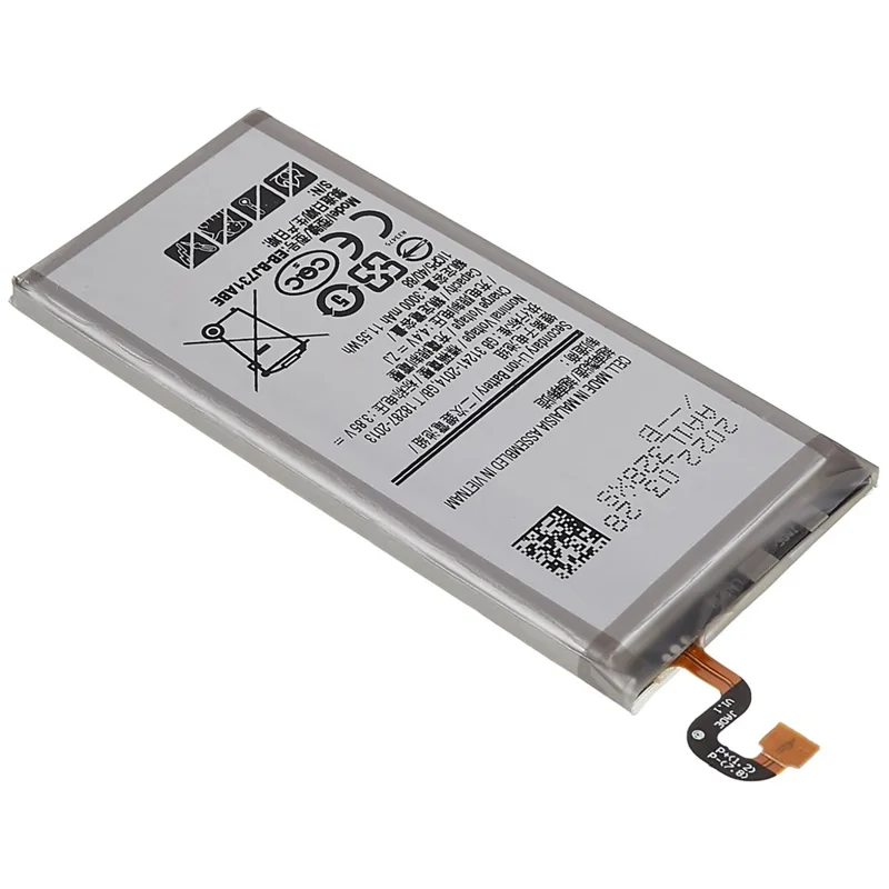 3.85V 3000mAh High Capacity Phone Battery for Samsung Galaxy J7+ (2017) Replacement Assembly Battery EB-BJ731ABE