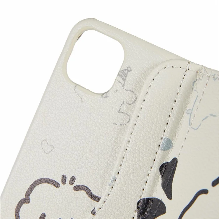 Tablet Case For iPad Air 11 (2025) / (2024) / Air (2022) / (2020) / Pro 11 (2022) / (2021) / (2020) / (2018) , Rotating Stand PU Leather + PC Pattern Printed Cover