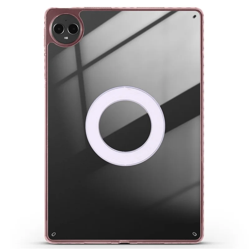 For Huawei MatePad Pro 12.2 (2025) / 12.2 (2024) Case Folding Stand Magnetic Leather Tablet Cover - Pink