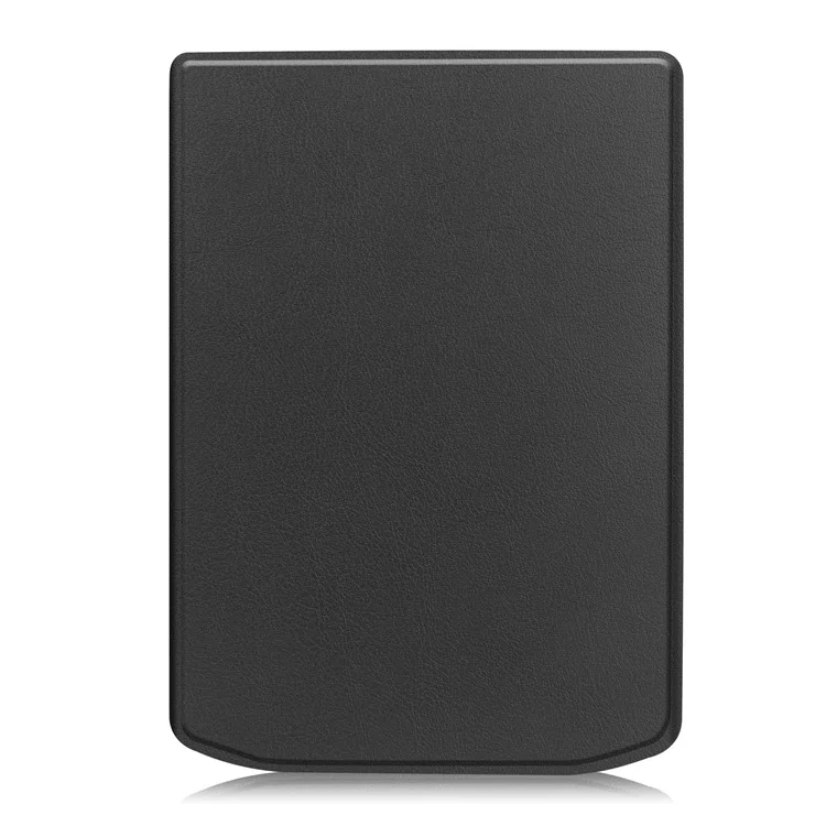 Cover in Pelle PU + TPU per Pocketbook Verse Lite / Verse Pro PB634 / Verse PB629 E-Reader con Apertura/Chiusura Automatica - Nero