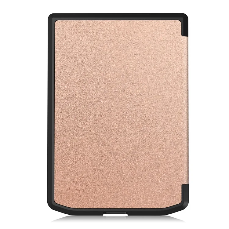 PU Leather + TPU Case For PocketBook Verse Lite  /  Verse Pro PB634  /  Verse PB629 E-Reader Cover Auto Wake  /  Sleep - Rose Gold