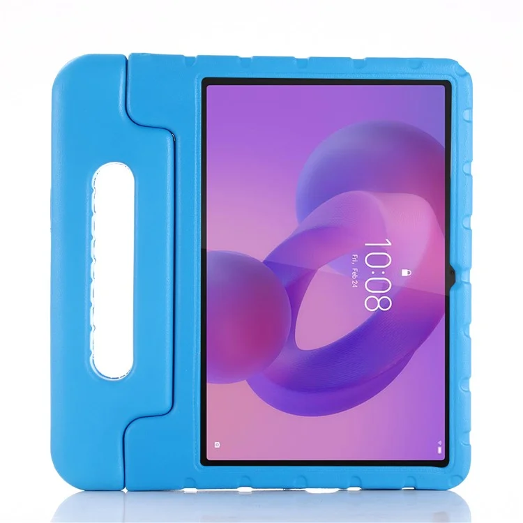 Pour Lenovo Tab TB311FU Étui EVA Compatible Enfants avec Poignée et Support - Bleu