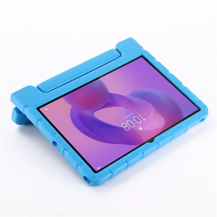 Pour Lenovo Tab TB311FU Étui EVA Compatible Enfants avec Poignée et Support - Bleu