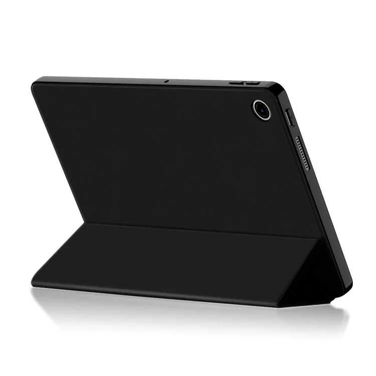 Para Lenovo Tab 10.1 (2025) TB311XU2 / Funda Zhaoyang K10C de piel sintética TPU con soporte plegable de tres posiciones