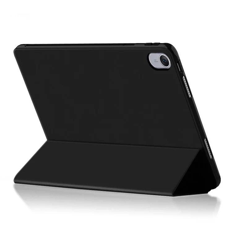 Funda para Huawei Qingyun C5 (3ª Generación) de Cuero Sintético TPU con Soporte Tríptico - Negro