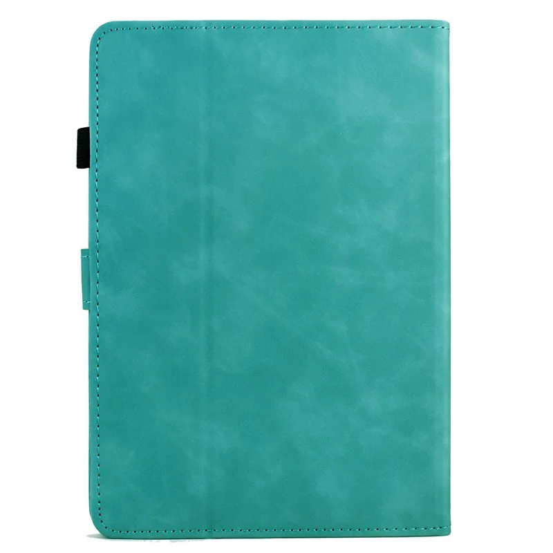 For Amazon Kindle Paperwhite 5 (2021) Case Mandala Imprinted Leather Tablet Cover with Card Slots - Baby Blue