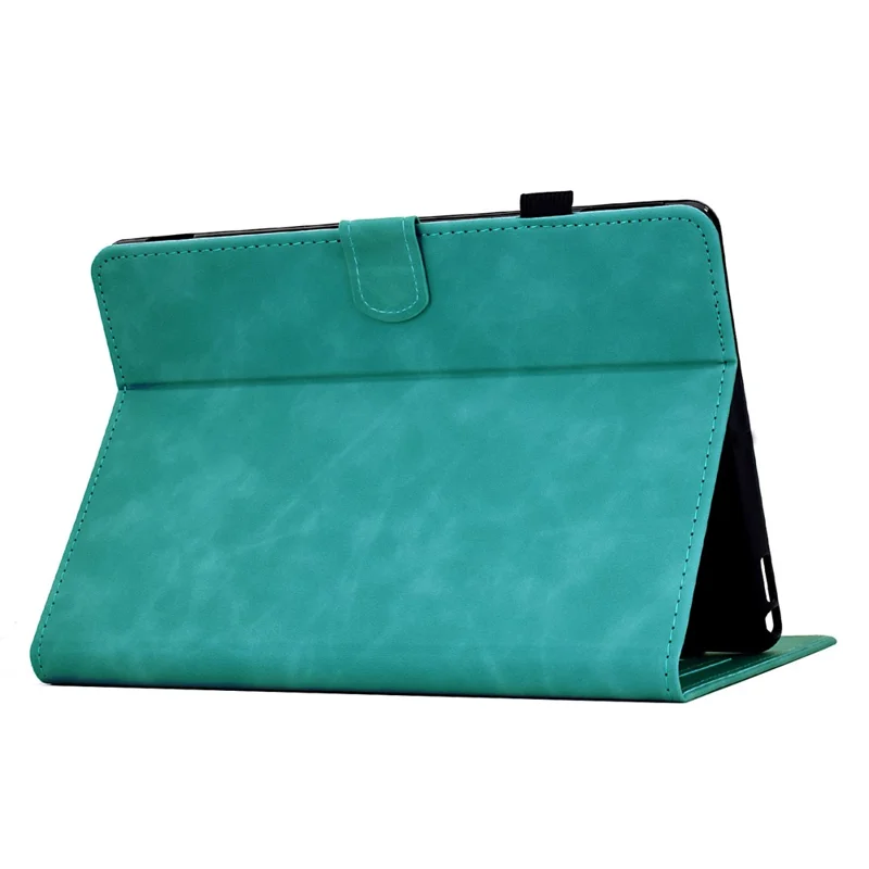 Leather Case For Amazon Kindle Paperwhite 4 (2018) / 3 (2015) / 2 (2015) / Paperwhite (2015) Mandala Imprinted Tablet Cover with Card Slots - Baby Blue