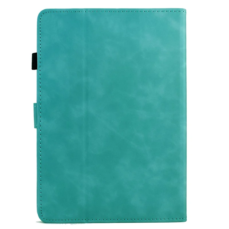 Leather Case For Amazon Kindle Paperwhite 4 (2018) / 3 (2015) / 2 (2015) / Paperwhite (2015) Mandala Imprinted Tablet Cover with Card Slots - Baby Blue