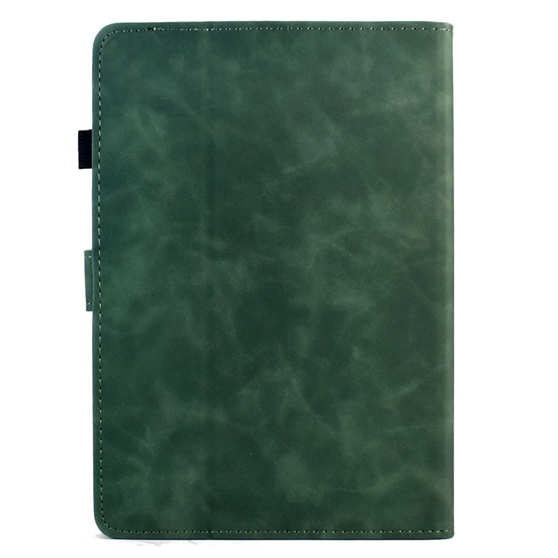 Universal 8 inch Tablet Case Mandala Imprinted Leather Tablet Cover with Card Slots - Green