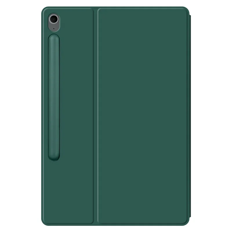 Für Samsung Galaxy Tab S10 FE+ Hülle Origami Ständer PU-Leder Magnetische Tablet-Schutzhülle - Grün