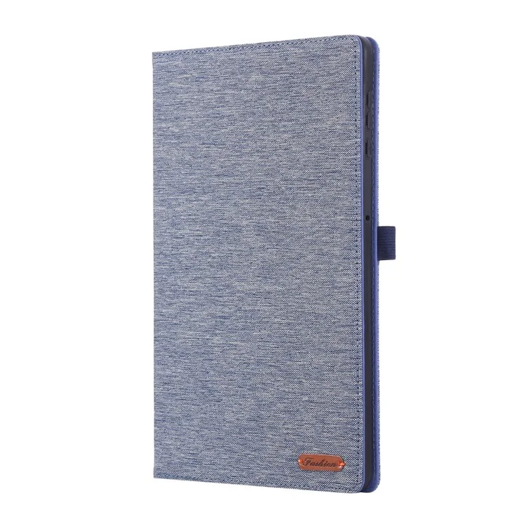 For Honor Pad X9a Lederhülle mit Kartenfach, Stoffstruktur und Ständer - Blau