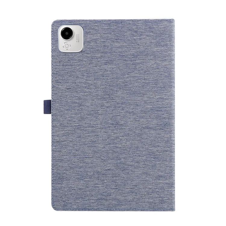 For Honor Pad X9a Lederhülle mit Kartenfach, Stoffstruktur und Ständer - Blau